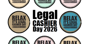Legal Cashier Day Badges