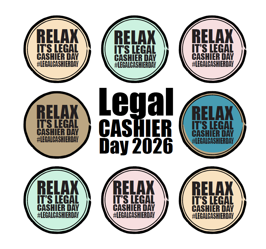 Legal Cashier Day Badges